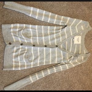 Abercrombie and Fitch striped sweater